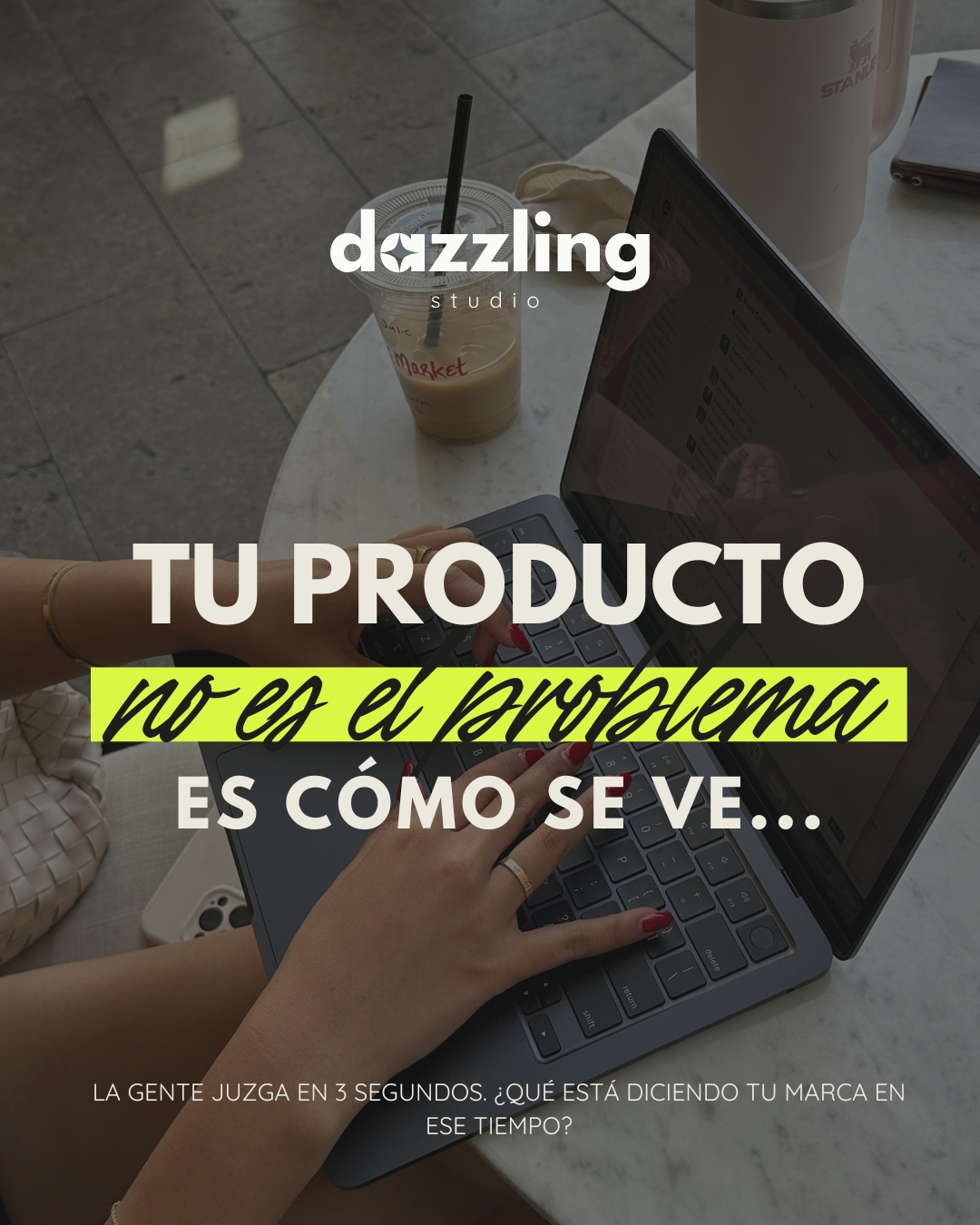 Tu marca está hablando todo el tiempo. ¿Sabes qué está diciendo?

Sin una identidad estratégica, tu marca dice "no me tomes en serio" antes de que hables. Con branding, atrae, convence y convierte sola.

En Dazzling construimos marcas que se ven como lo que realmente valen ✨

Lo que incluye trabajar con nosotros:

→ Estrategia y posicionamiento
→ Identidad visual completa
→ Tono y voz de tu marca
→ Un sistema que puedas usar tú mismo

¿Tu marca te está representando como merece? 👀

#branding #brandidentity #brandstrategy #identidadvisual #brandingestratégico #branddesign #creativeagency #brandingchile #diseñochile #emprendimientochile #emprendedoraschile #marcapersonal #brandingstrategy